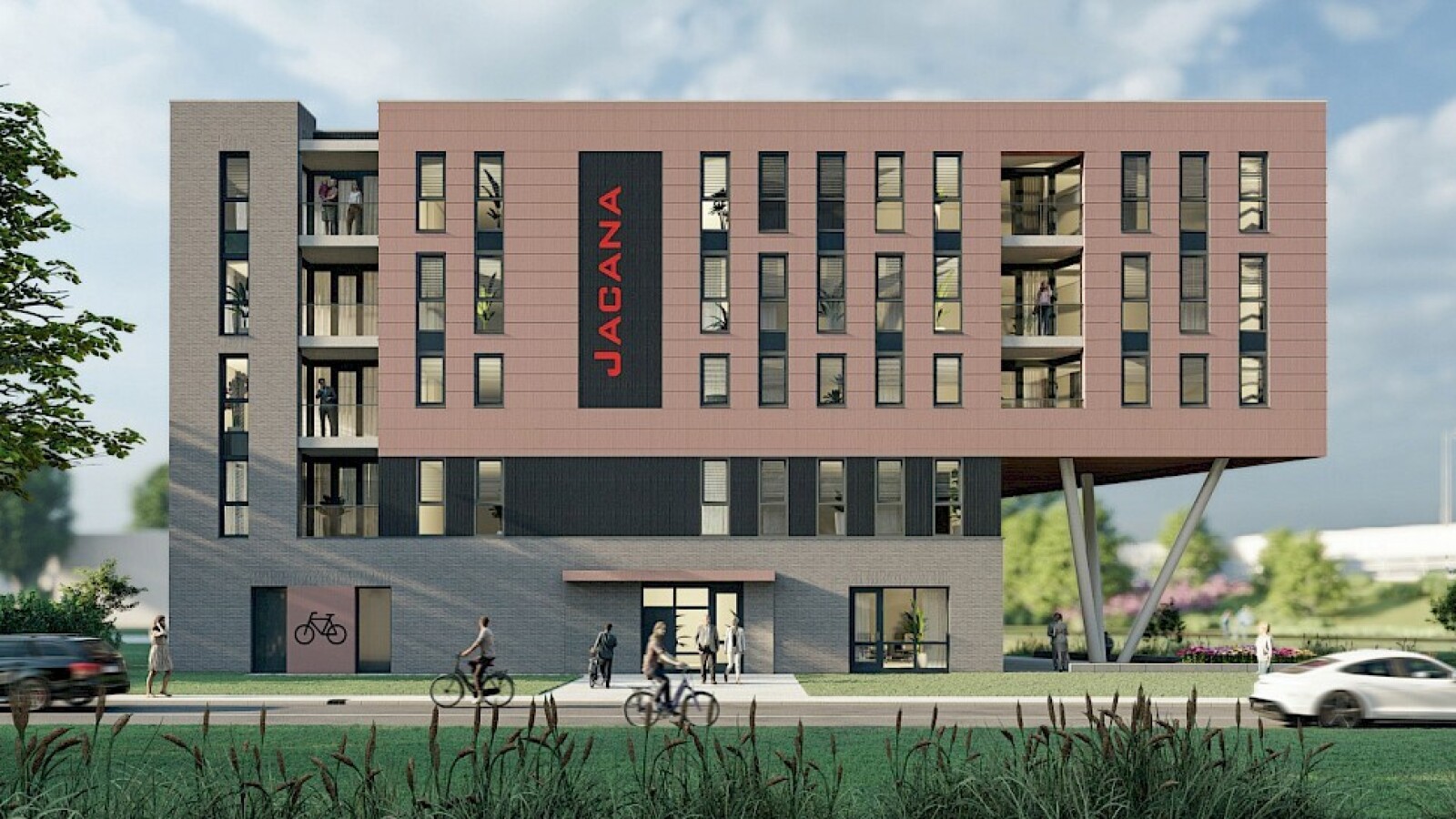 Nieuwbouw duurzaam woonwerkcomplex Jacana in Purmerend